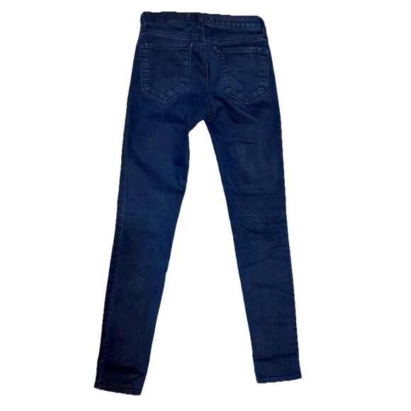 J Brand Legging Jeans 27 Skinny Dark Wash Blue Denim Comfort Luxe‎ Made USA - Picture 2 of 4